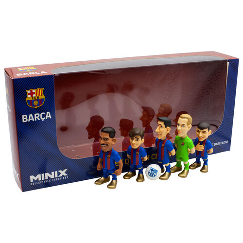 FC Barcelona Minix pack 5 figures 7cm