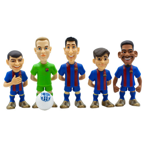 FC Barcelona Minix pack 5 figures 7cm