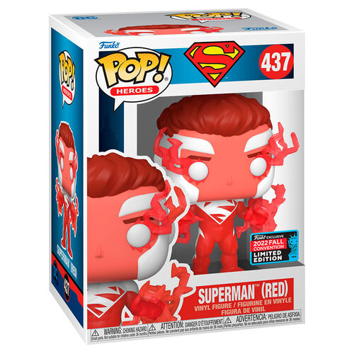 Figura POP DC Comics Superman - Superman Red Exclusive