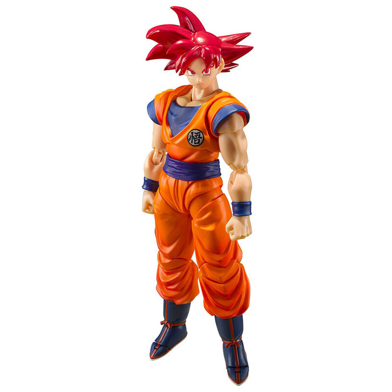 Figurine Super Saiyan God Son Goku Blue 14cm Dragon Ball S.H Figuarts