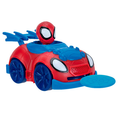 Marvel Spidey Amazing Friends Disc Throwing vehicle assorted