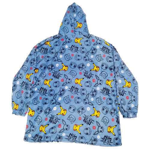 Pokemon oversize sweatshirt coat kids coral