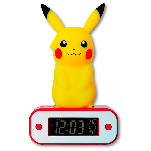 Lampara despertador Pikachu Pokemon