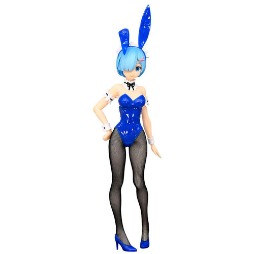 Figura Rem Blue color Bicutes Bunnies Re:Zero Starting Life in Another World 30cm