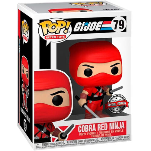 Figura POP G.I. Joe Cobra Red Ninja Exclusive