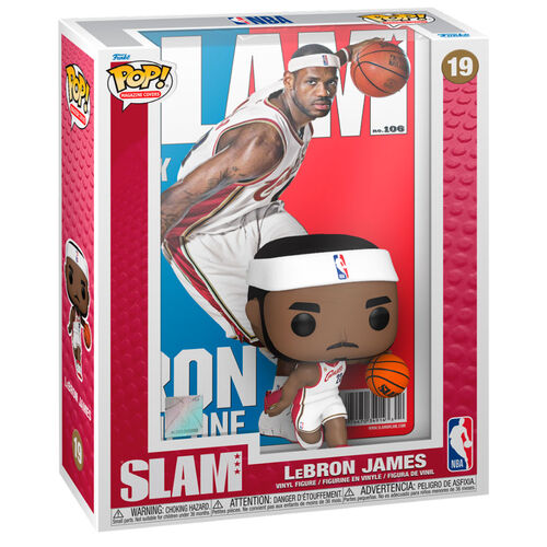 POP figure Cover NBA Slam LeBron James