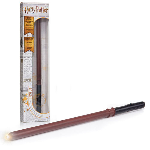 Harry Potter Draco Malfoy light painting wand