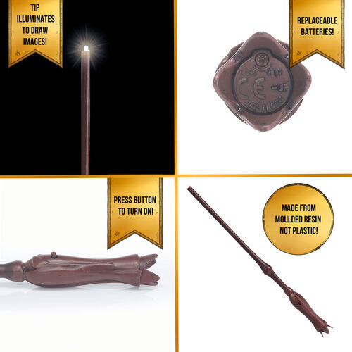 Harry Potter Luna Lovegood light painting wand