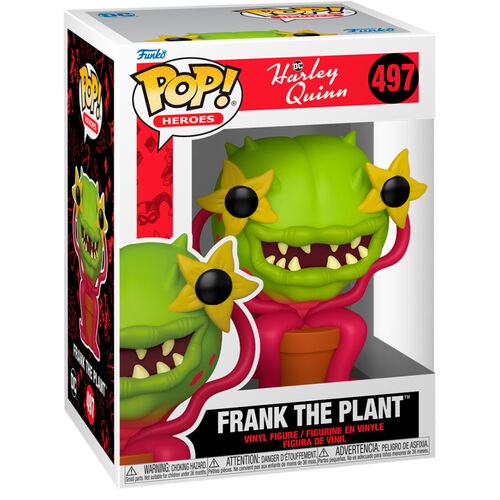 Figura POP DC Comics Harley Quinn Frank the Plant