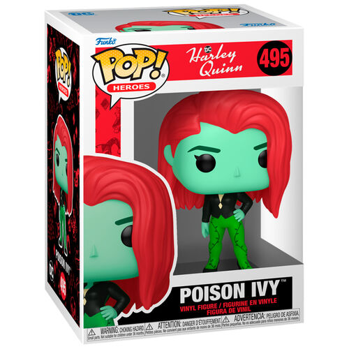 Figura POP DC Comics Harley Quinn Poison Ivy