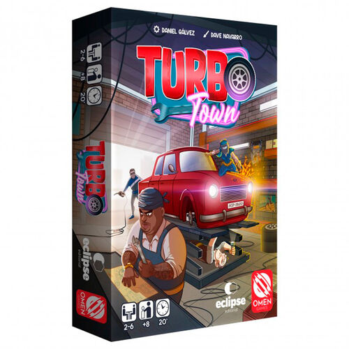 Spanish Turbo Town board game