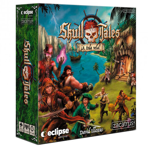 Spanish Skull Tales Full Sail! board game