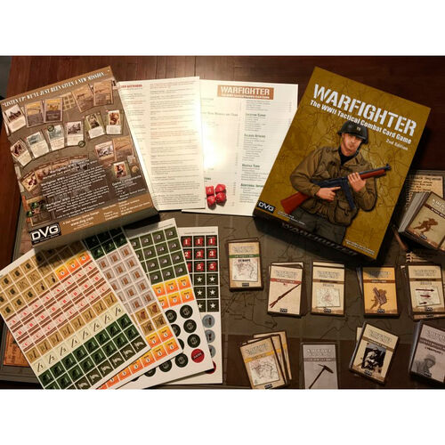 Spanish Warfighter World War II board game