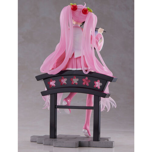 Figura Sakura Miku AMP+ Prize Sakura Lantern Ver. Hatsune Miku 18cm