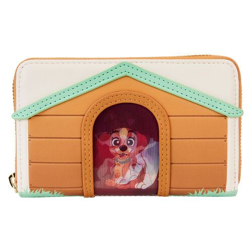 Loungefly Disney I Heart Dogs Dog House Triple Lenticular wallet