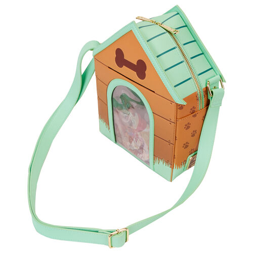 Loungefly Disney I Heart Dogs Dog House Triple Lenticular crossbody bag