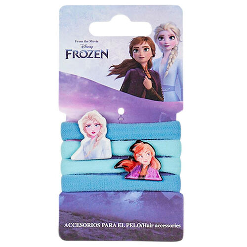 Blister 4 coleteros Frozen Disney