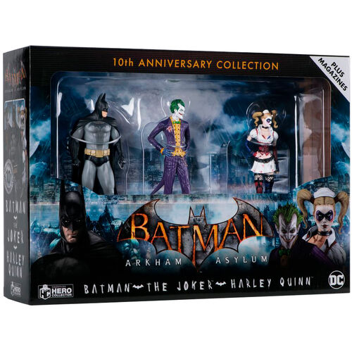 Blister figuras 10th Anniversary Arkham Asylum Batman DC Comics