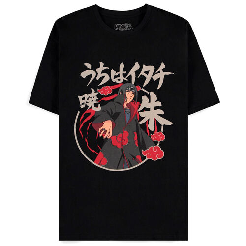 Camiseta Akatsuki Itachi Naruto Shippuden
