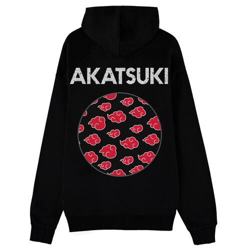 Naruto Shippuden Akatsuki Symbols zipper hoodie