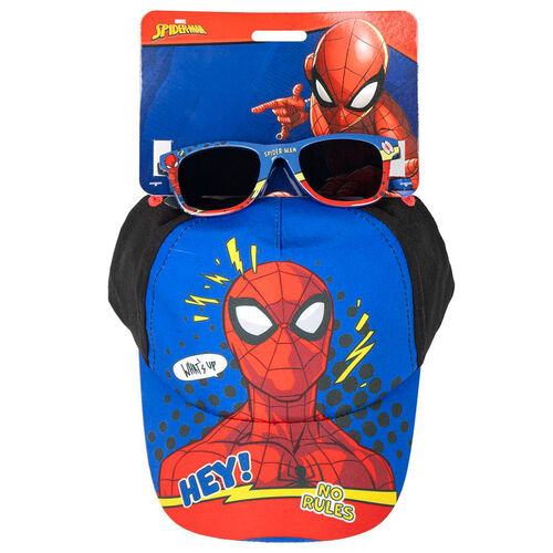 Marvel Spiderman Set cap + sunglasses