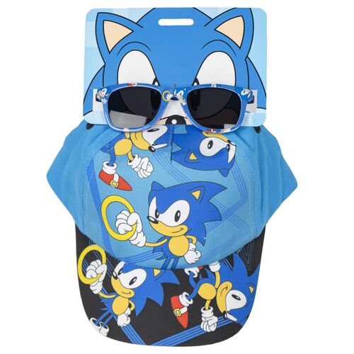 Sonic the Hedgehog Set cap + sunglasses