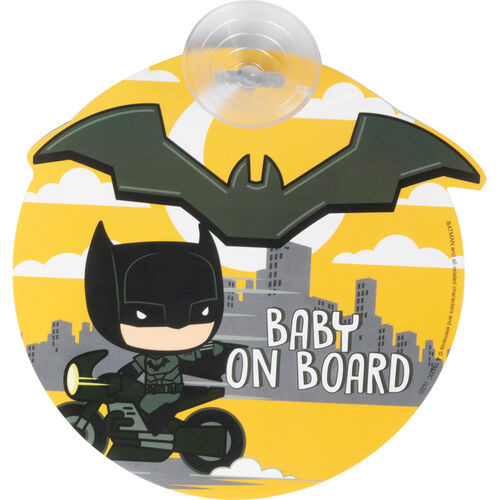 DC Comics Batman baby on board Signal car