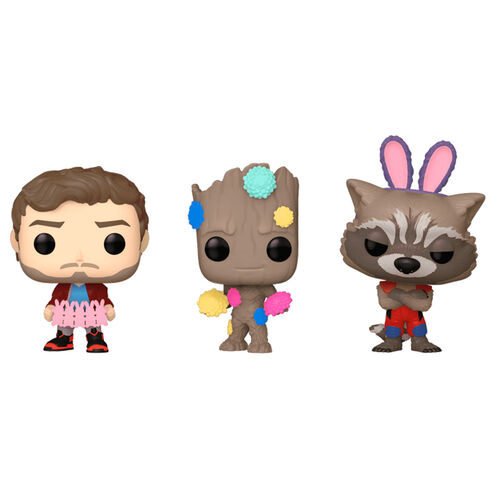 Carrot Pocket POP blister 3 figures Marvel Guardians of the Galaxy