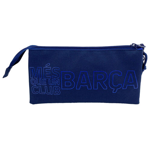 FC Barcelona triple pencil case