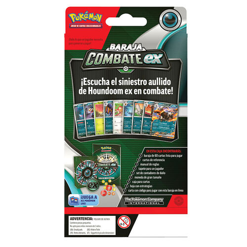 Spanish Pokemon Deck of collectible trading cards game assorted