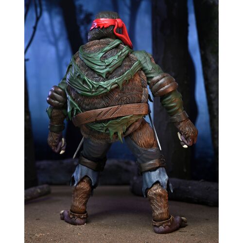 Figura ultimate Raphael as the Wolfman Universal Monsters Tortugas Ninja 18cm