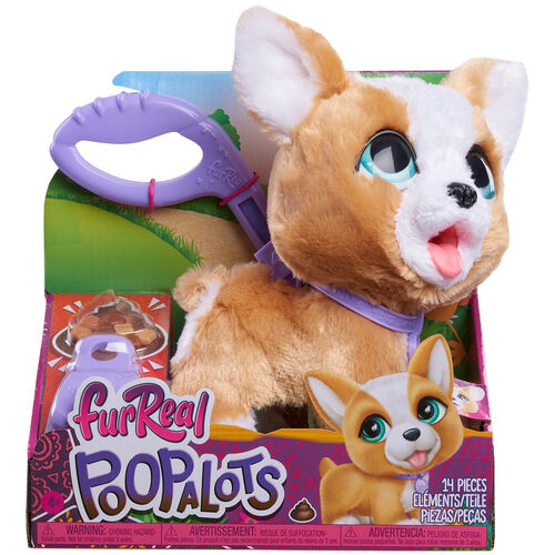FurReal Poopalots Corgi interactive plush toy