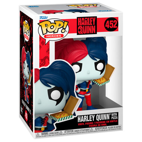 POP figure DC Comics Harley Quinn with Pizza