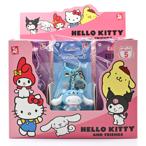 Hello Kitty and Friends assorted animal keychain