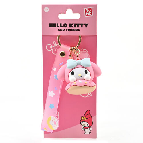 Hello Kitty donut assorted keychain