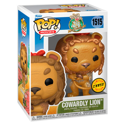 Figura POP El Mago de Oz Cowardly Lion Chase