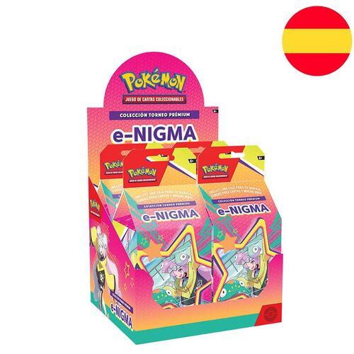 Spanish Pokemon trading card game box