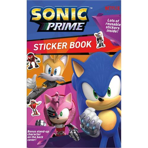 Sonic Prime sticker set