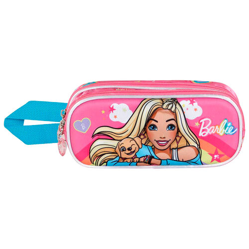Barbie Rainbow 3D double pencil case