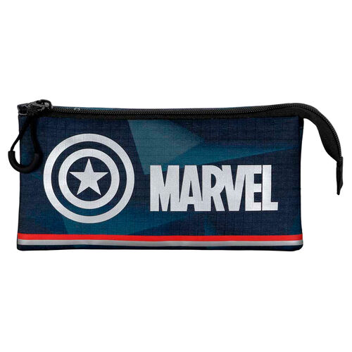 Marvel Captain America triple pencil case