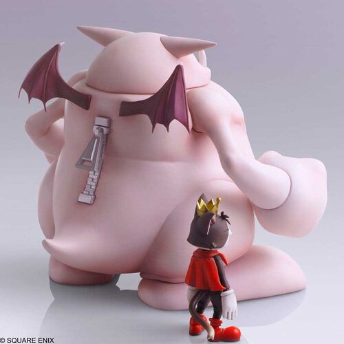 Final Fantasy VII Bring Cait Sith & Fat Moogle 15cm