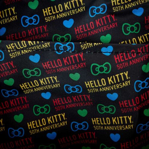 Mochila 50th Anniversary Hello Kitty Loungefly 24cm