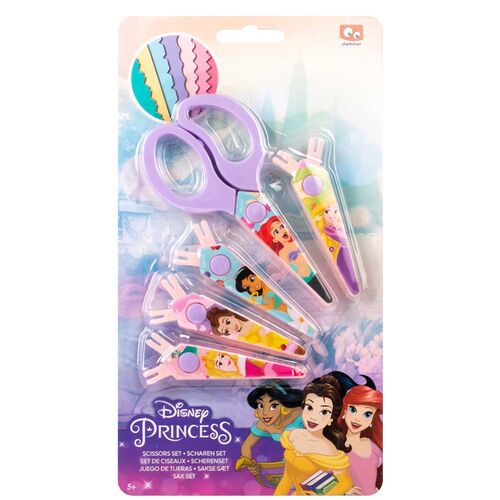 Disney Princess Scissors + 5 covers blister