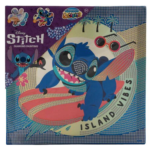 Pintura diamante Stitch Disney