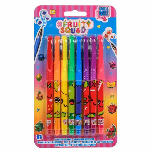 Fruits Scented pens blister