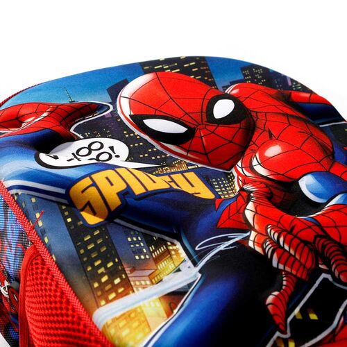 Mochila 3D Mighty Spiderman Marvel 31cm