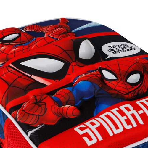 Mochila 3D Stronger Spiderman Marvel 31cm