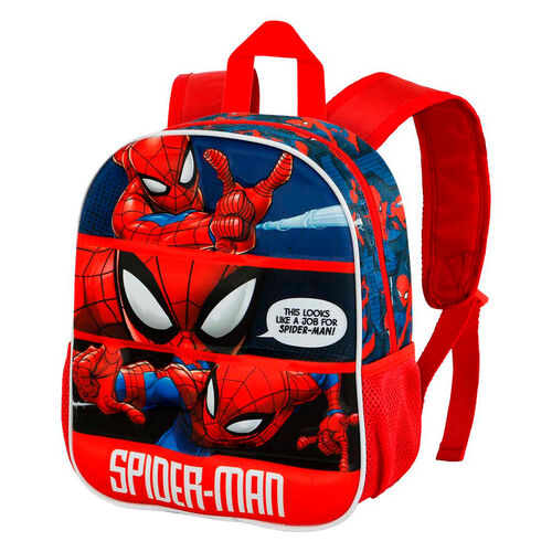 Mochila 3D Stronger Spiderman Marvel 31cm