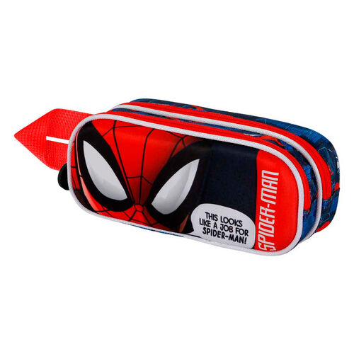 Marvel Spiderman Stronger 3D double pencil case