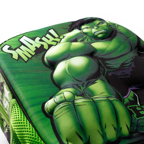 Mochila 3D Superhuman Hulk Marvel 31cm